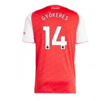 Arsenal Viktor Gyokeres #14 Koszulka Podstawowa 2025-26 Krótki Rękaw